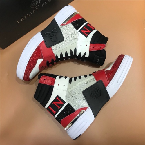 Philipp Plein PP High Tops Shoes For Men #509515 $112.00 USD, Wholesale Replica Philipp Plein PP High Tops Shoes