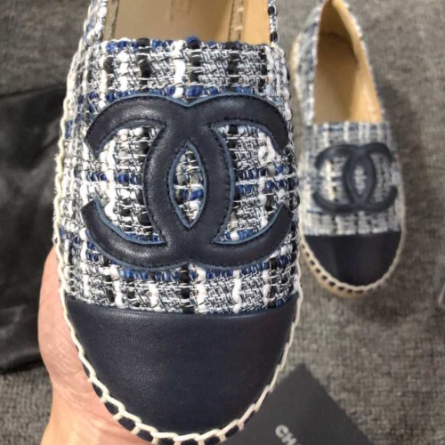 Replica Chanel Flat Shoes For Women #510851 $72.00 USD for Wholesale