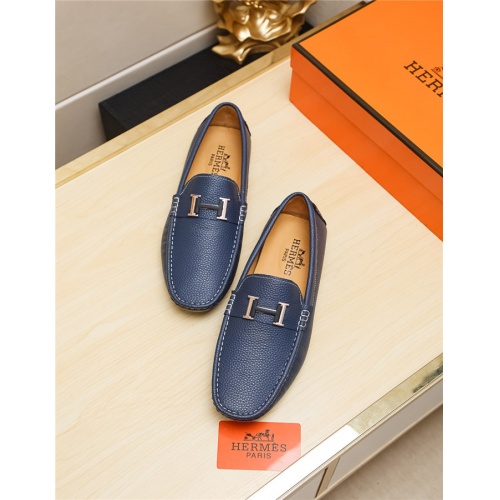 Hermes Leather Shoes For Men #514522 $64.00 USD, Wholesale Replica Hermes Leather Shoes