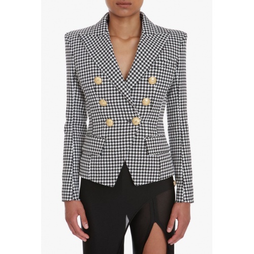 Balmain Jackets Long Sleeved For Women #515937 $96.00 USD, Wholesale Replica Balmain Jackets