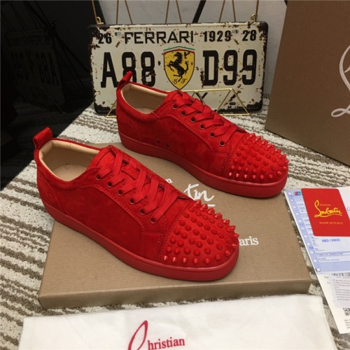 Christian Louboutin CL Casual Shoes For Men #527929 $82.00 USD, Wholesale Replica Christian Louboutin Casual Shoes