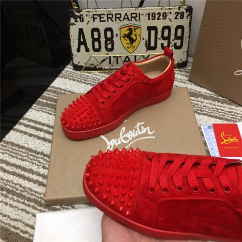 Replica Christian Louboutin CL Casual Shoes For Men #527929 $82.00 USD for Wholesale