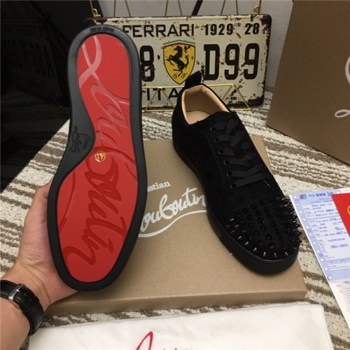 Replica Christian Louboutin CL Casual Shoes For Men #527930 $82.00 USD for Wholesale