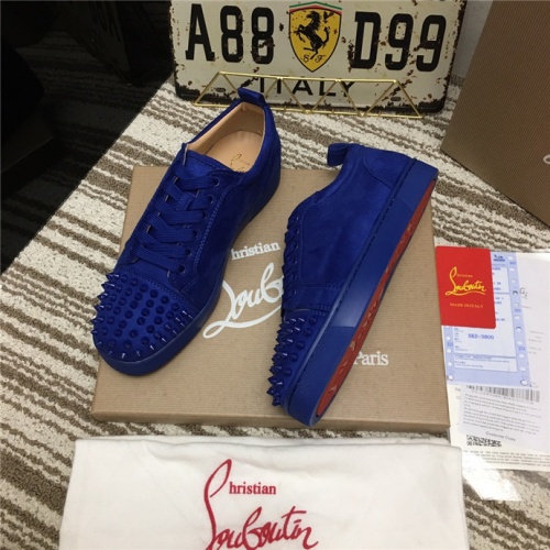 Replica Christian Louboutin CL Casual Shoes For Men #527931 $82.00 USD for Wholesale