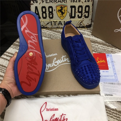 Replica Christian Louboutin CL Casual Shoes For Men #527931 $82.00 USD for Wholesale