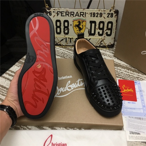 Replica Christian Louboutin CL Casual Shoes For Men #527940 $82.00 USD for Wholesale