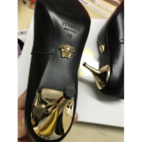 Replica Versace High-Heeled Shoes For Women #528452 $80.00 USD for Wholesale