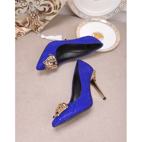 Replica Versace High-Heeled Shoes For Women #528475 $80.00 USD for Wholesale