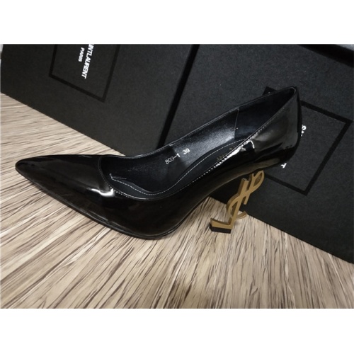 Replica Yves Saint Laurent YSL High-Heeled Shoes For Women #528753 $88.00 USD for Wholesale