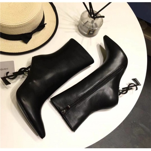 Yves Saint Laurent Boots For Women #528764 $112.00 USD, Wholesale Replica Yves Saint Laurent YSL Boots