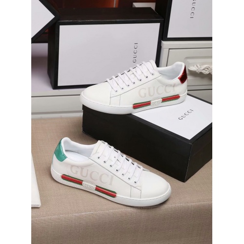 Gucci Casual Shoes For Women #529863 $76.00 USD, Wholesale Replica Gucci Casual Shoes