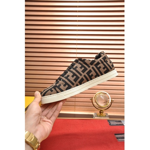 Replica Fendi Casual Shoes For Men #537145 $80.00 USD for Wholesale