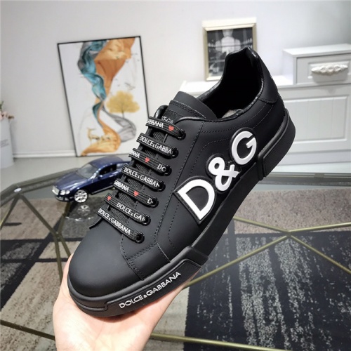 Replica Dolce & Gabbana D&G Casual Shoes For Men #537183 $80.00 USD for Wholesale