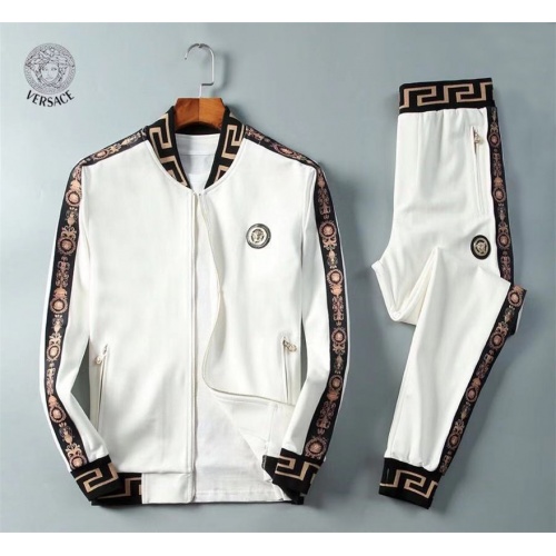 Versace Tracksuits Long Sleeved For Men #537776 $98.00 USD, Wholesale Replica Versace Tracksuits