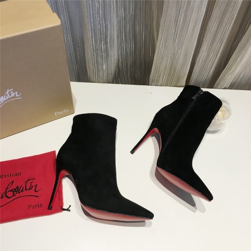 Christian Louboutin Boots For Women #538837 $88.00 USD, Wholesale Replica Christian Louboutin Boots