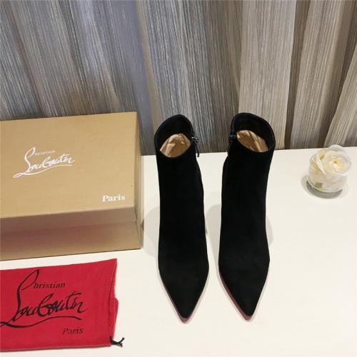 Replica Christian Louboutin Boots For Women #538837 $88.00 USD for Wholesale