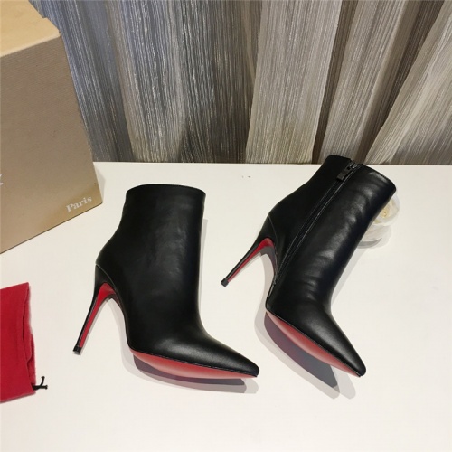 Christian Louboutin Boots For Women #538842 $96.00 USD, Wholesale Replica Christian Louboutin Boots