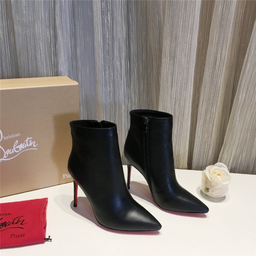 Replica Christian Louboutin Boots For Women #538842 $96.00 USD for Wholesale