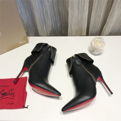 Christian Louboutin Boots For Women #538844 $100.00 USD, Wholesale Replica Christian Louboutin Boots