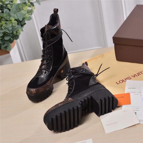 Louis Vuitton Boots For Women #538854 $96.00 USD, Wholesale Replica Louis Vuitton Boots