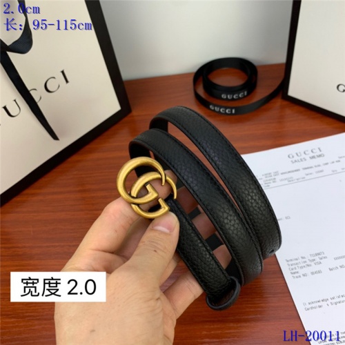 Replica Gucci AAA Quality Belts For Women #539368 $44.00 USD for Wholesale