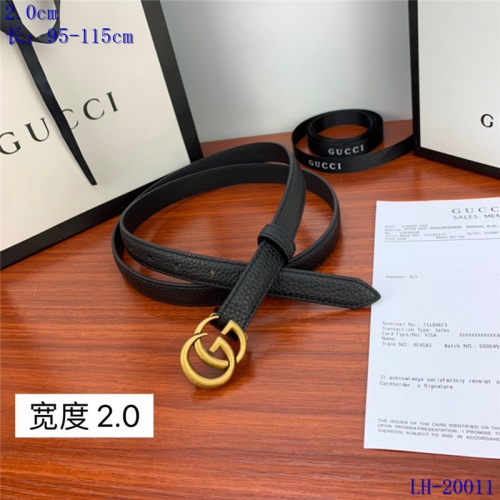 Replica Gucci AAA Quality Belts For Women #539368 $44.00 USD for Wholesale