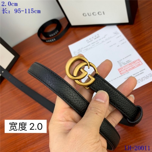 Replica Gucci AAA Quality Belts For Women #539368 $44.00 USD for Wholesale