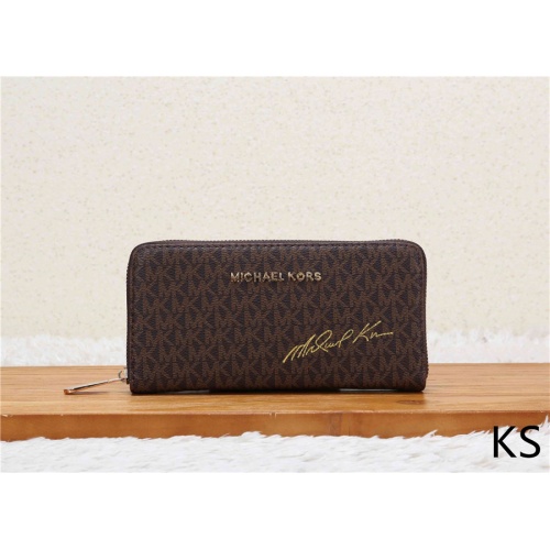 Replica Michael Kors MK Fashion Wallets #542684 $13.00 USD for Wholesale