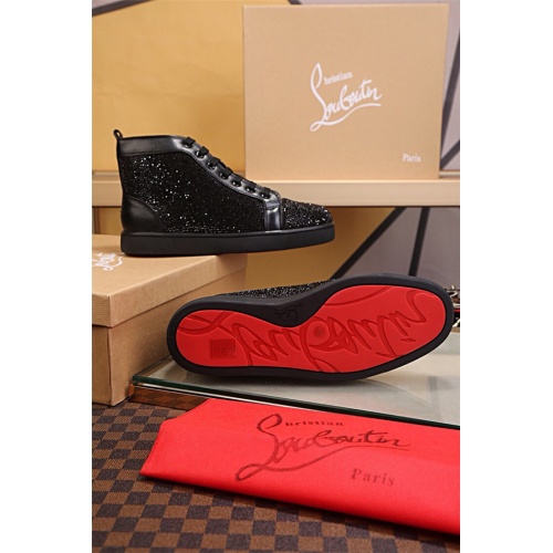 Replica Christian Louboutin High Tops Shoes For Men #543724 $82.00 USD for Wholesale