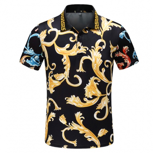 Versace T-Shirts Short Sleeved For Men #544258 $30.00 USD, Wholesale Replica Versace T-Shirts