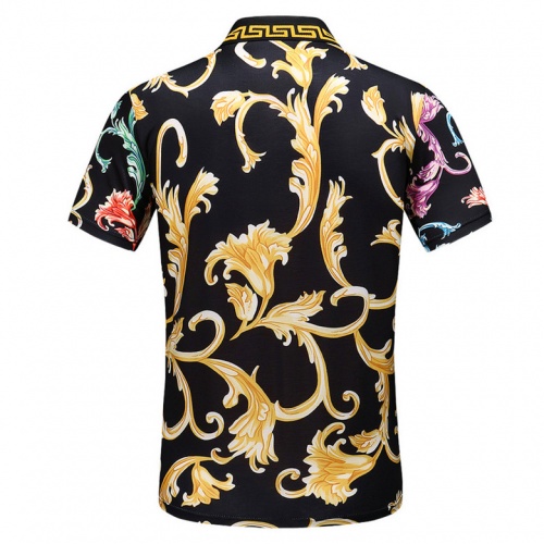 Replica Versace T-Shirts Short Sleeved For Men #544258 $30.00 USD for Wholesale