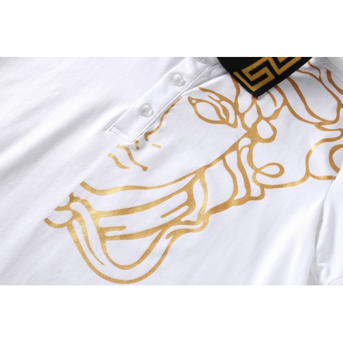 Replica Versace T-Shirts Short Sleeved For Men #548023 $29.00 USD for Wholesale