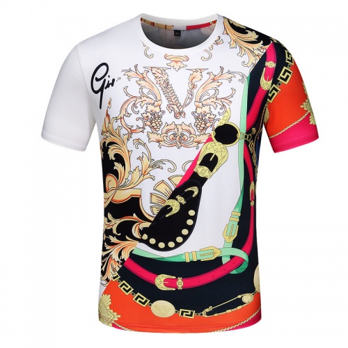 Versace T-Shirts Short Sleeved For Men #548031 $29.00 USD, Wholesale Replica Versace T-Shirts