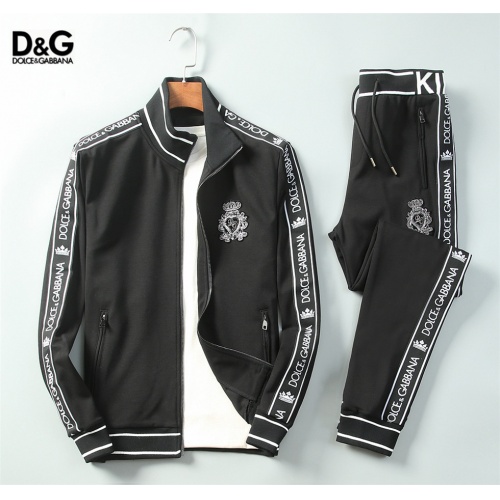 Dolce &amp; Gabbana D&amp;G Tracksuits Long Sleeved For Men #549646 $92.00 USD, Wholesale Replica Dolce &amp; Gabbana D&amp;G Tracksuits