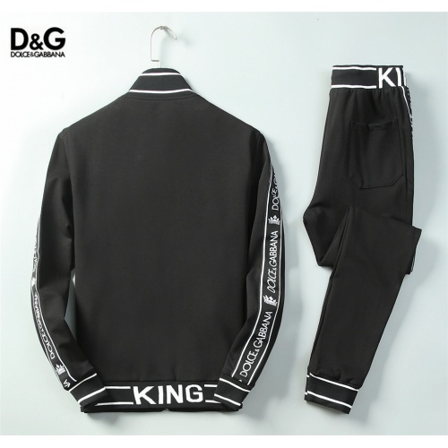 Replica Dolce & Gabbana D&G Tracksuits Long Sleeved For Men #549646 $92.00 USD for Wholesale