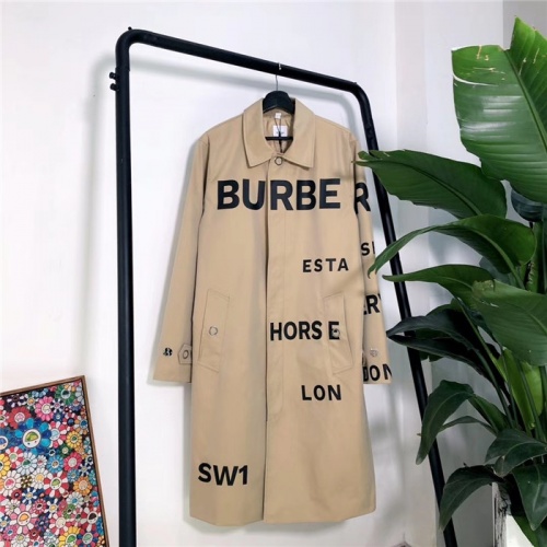 Burberry Windbreaker Jackets Long Sleeved For Women #549790 $160.00 USD, Wholesale Replica Burberry Trench Coat