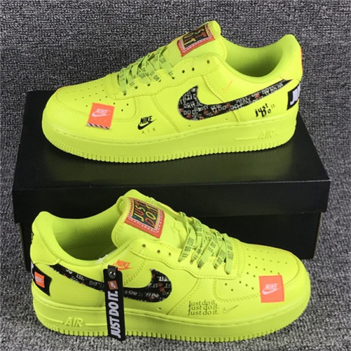 Replica Nike Air Force 1 Just Do It AF1 For Men #550167 $62.00 USD for Wholesale