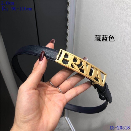 Replica Prada AAA  Belts For Women #550382 $72.00 USD for Wholesale