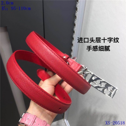 Replica Prada AAA  Belts For Women #550383 $72.00 USD for Wholesale