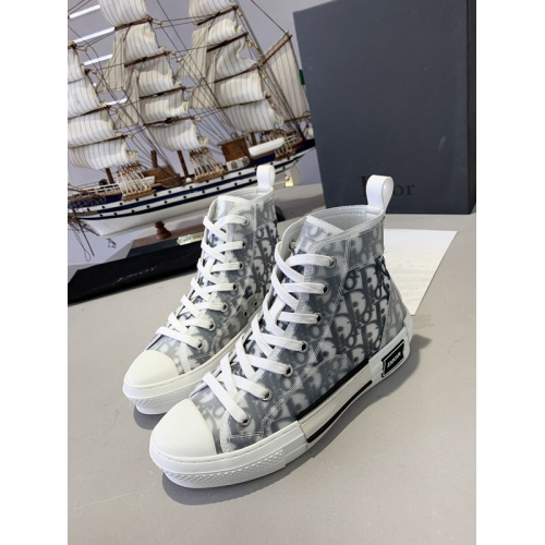 Christian Dior High Tops Shoes For Women #762131 $86.00 USD, Wholesale Replica Christian Dior High Top Shoes