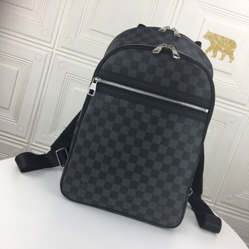 Louis Vuitton LV AAA Man Backpacks For Men #763083 $92.00 USD, Wholesale Replica Louis Vuitton LV AAA Man Backpacks