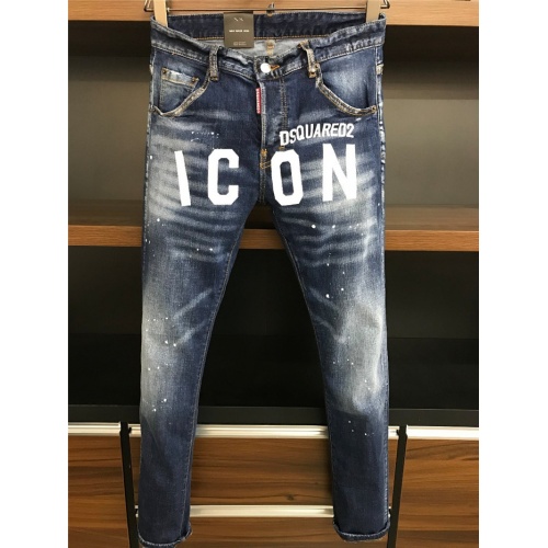 Dsquared Jeans For Men #763551 $58.00 USD, Wholesale Replica Dsquared Jeans