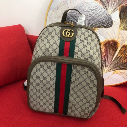 Gucci AAA Quality Backpacks #765761 $101.00 USD, Wholesale Replica Gucci AAA Quality Backpacks