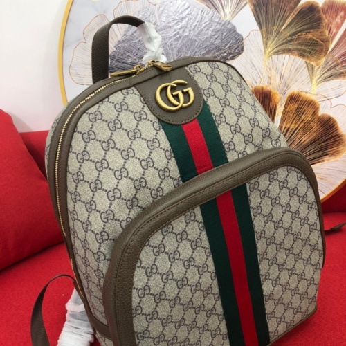 Replica Gucci AAA Quality Backpacks #765761 $101.00 USD for Wholesale