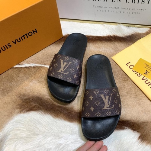 Louis Vuitton Slippers For Men #769030 $41.00 USD, Wholesale Replica Louis Vuitton Slippers