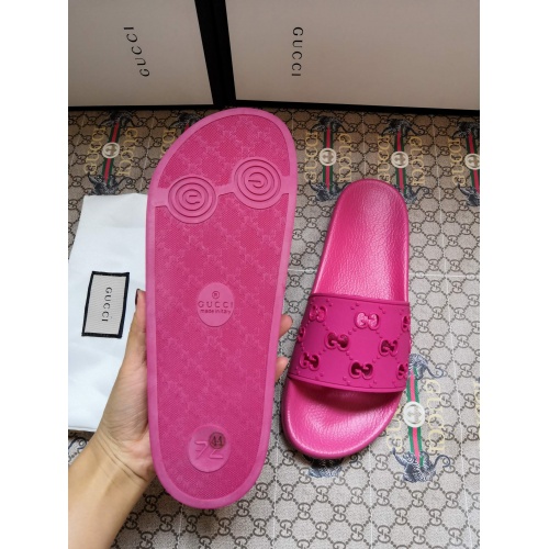 Replica Gucci Slippers For Women #769104 $41.00 USD for Wholesale