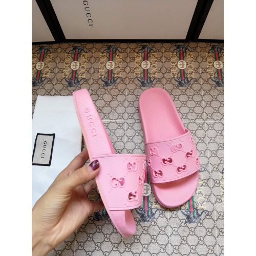 Replica Gucci Slippers For Women #769105 $41.00 USD for Wholesale