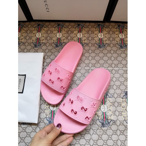 Replica Gucci Slippers For Women #769105 $41.00 USD for Wholesale