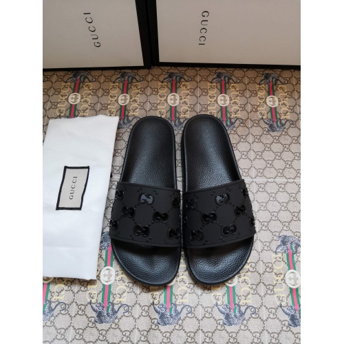 Gucci Slippers For Women #769113 $41.00 USD, Wholesale Replica Gucci Slippers