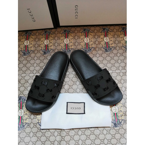 Replica Gucci Slippers For Women #769113 $41.00 USD for Wholesale